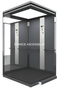 France Ascenseur - Cabine inox spécial
