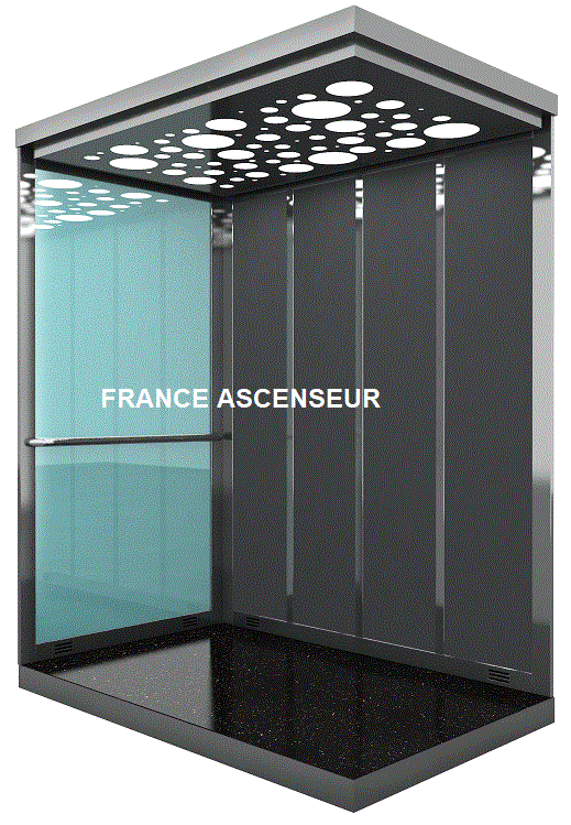 Ascenseurs sur mesure Vue 3D